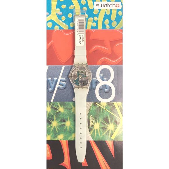Swatch WORLD SOLAR SWITZERLAND SRK104C 1997 Solar operated Swiss Quartz Watch - Picture 7 of 9